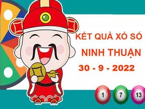 Phân tích xổ số Ninh Thuận ngày 30/9/2022 soi cầu lô thứ 6