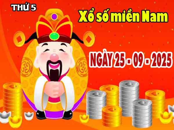 Phân tích XSMN ngày 25/9/2025 – Kết quả KQXS miền Nam thứ 5