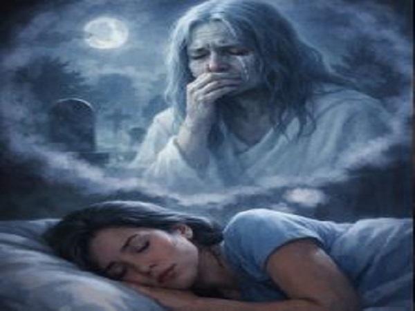 Nằm mơ thấy người chết khóc rồi biến mất