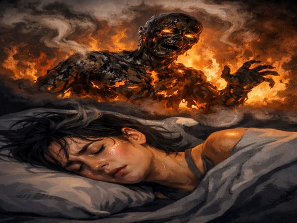 Nằm mơ thấy người chết cháy hên hay xui?