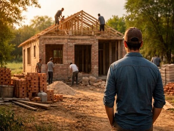 Chiêm bao thấy nhiều người đang xây nhà