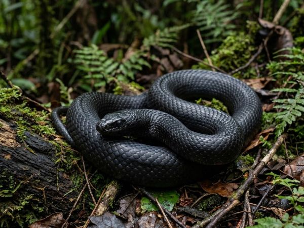 Khám phá con rắn đen số mấy có điềm gì may hay xui