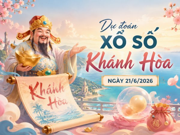 Dự đoán XSKH ngày 21/6/2026 chủ nhật miễn phí hôm nay