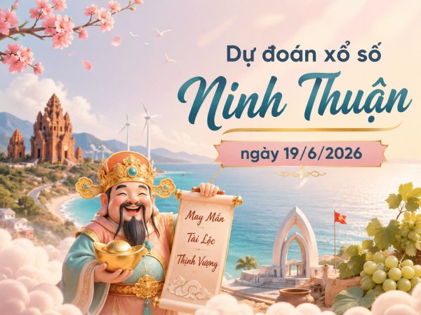 Dự đoán XSNT ngày 19/6/2026 thứ 6 VIP hôm nay