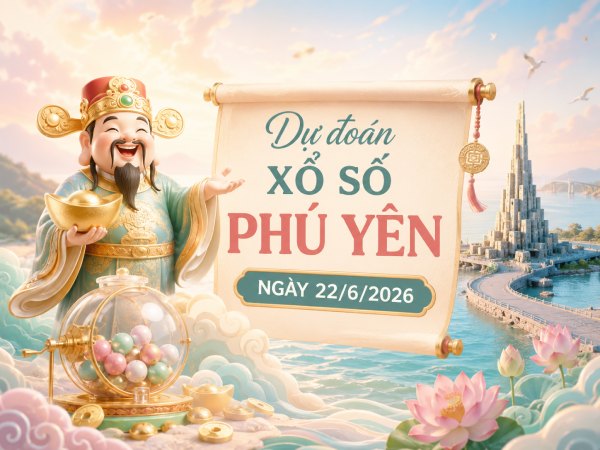 Dự đoán XSPY ngày 22/6/2026 thứ 2 chính xác nhất