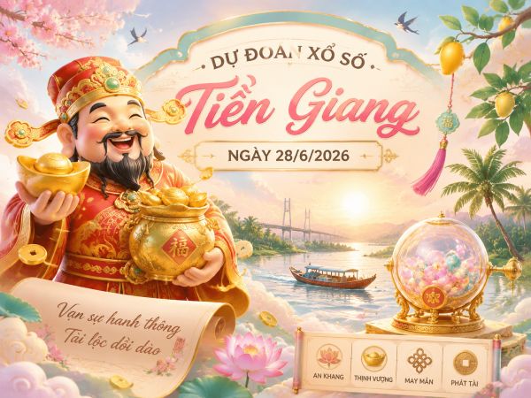 Dự đoán XSTG ngày 28/6/2026 chủ nhật siêu chuẩn